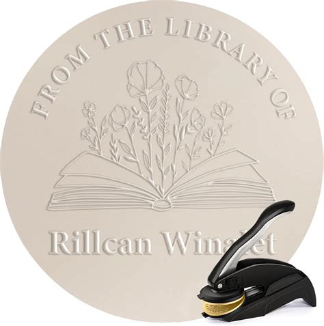 Custom Book Embosser | Personalized Book Embosser | Personal Library ...