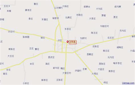 正阳县旅游地图
