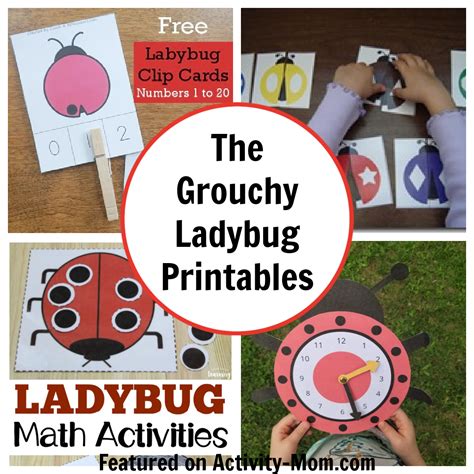 Eric Carle Coloring Pages Grouchy Ladybug Clip [2025]