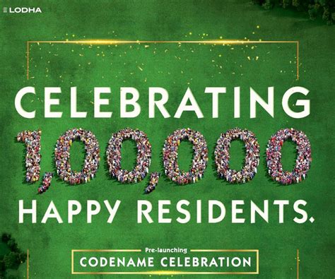 Lodha Codename Celebration Project at Kalyan by Lodha Group (P51700010960)