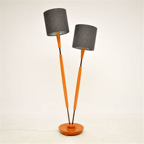 1960's Vintage Two Headed Floor Lamp - Retrospective Interiors - Retro ...