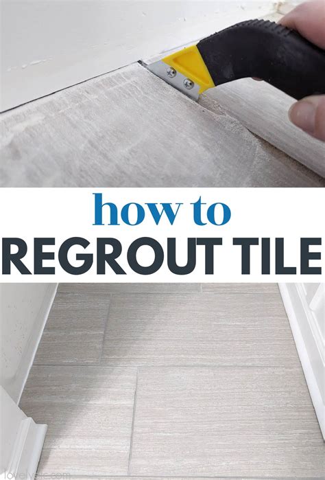 Regrouting tile – Artofit