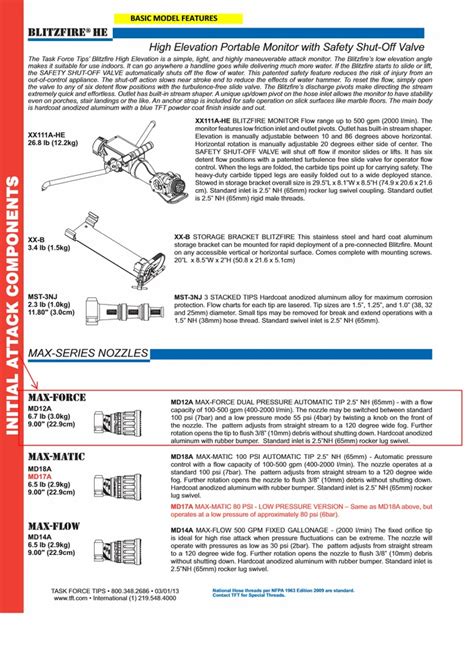 Industrial Fire Protection - Portable Oscillating Fire Monitor ...