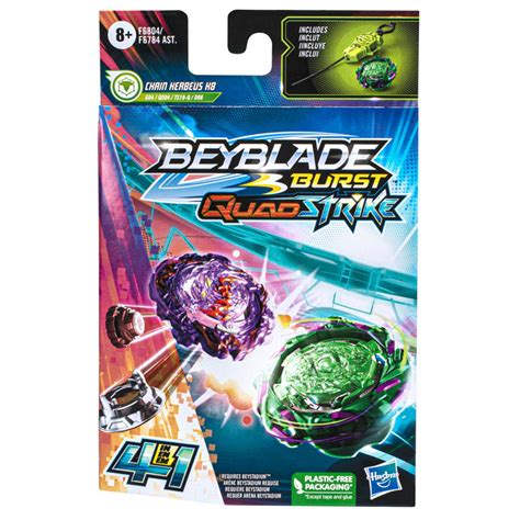 Beyblade Burst QuadStrike Spinning Top Starter Wave 1 Set