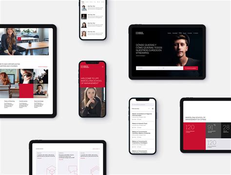 UPF Barcelona School of Management Web design | Made by Plastic