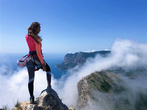 Виа Феррата на гору Ильяс-кая в Крыму (Via Ferrata) | Скалолазание и ...