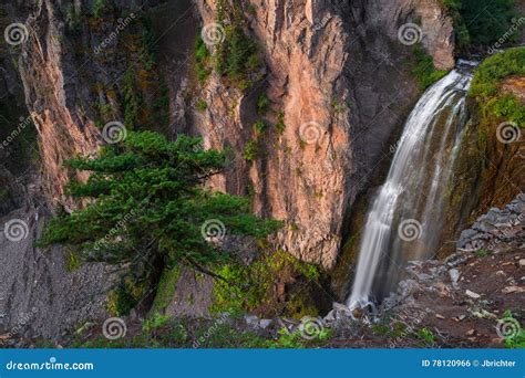 Clear Creek Falls, Washington State Stock Photo - Image of state ...