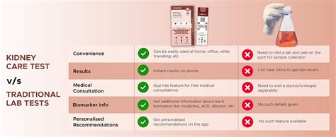 Buy Neodocs Kidney Care Urine Test Kit, Instant At-Home test for ...
