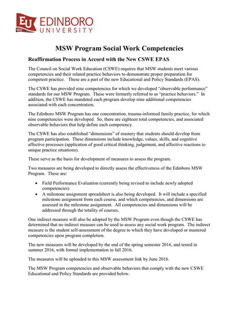 Image result for MSW Program Requirements in CT