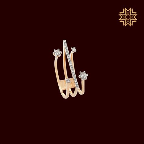 Buy Real Diamond Ring Online | Real Diamond Ring by Manubhai.