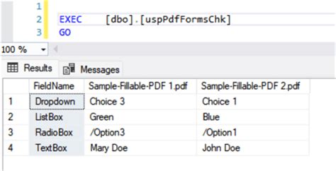 How to Convert PDF to Microsoft SQL Server 的图像结果