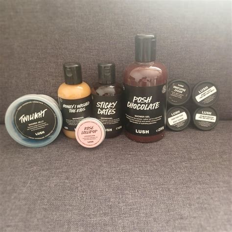 My haul with the new posh chocolate shower gel : r/LushCosmetics