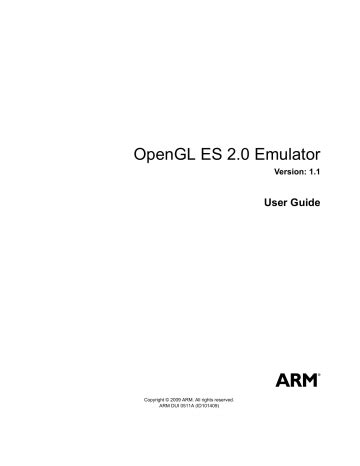 OpenGL 2.0 Windows 7 的图像结果