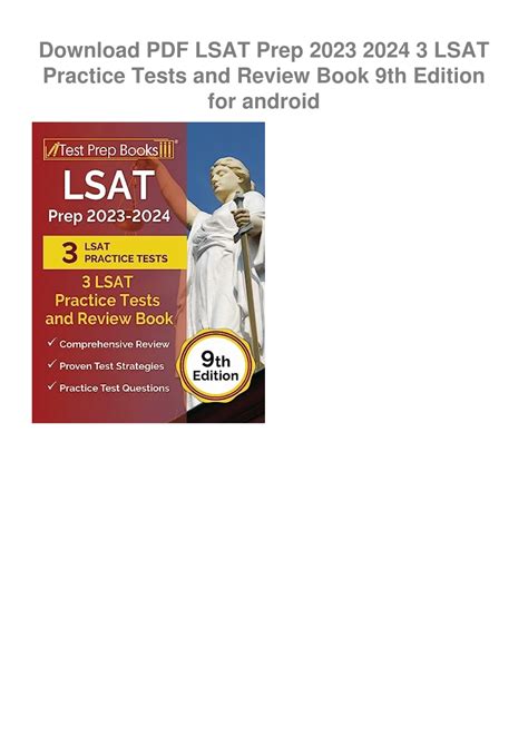 PPT - Download PDF LSAT Prep 2023 2024 3 LSAT Practice Tests and Review ...