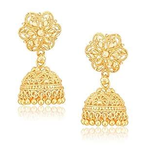 VFJ VIGHNAHARTA FASHION JEWELLERY Gold Plated Non-Precious Metal, Brass ...