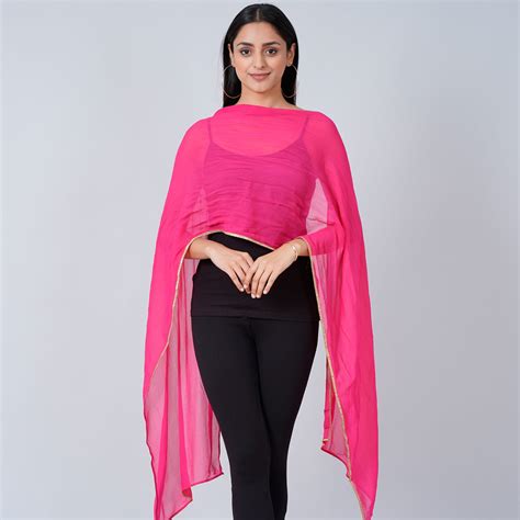 Magenta Dupatta – First Resort by Ramola Bachchan