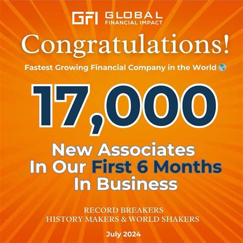 I am incredibly proud of our organization, GFI Global Financial Impact. We are a startup fintech ...