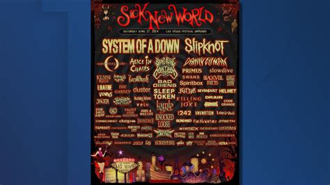 Lineup drop: Sick New World festival will be back for round 2 in 2024