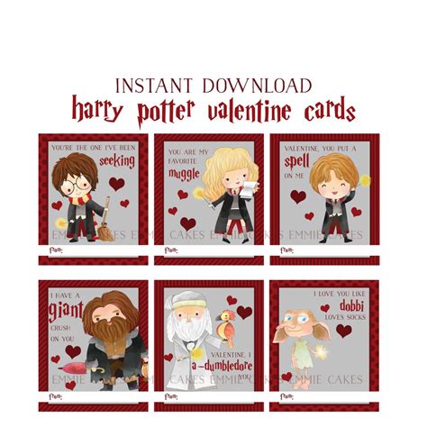 Harry Potter Valentines | Harry potter valentines, Harry potter ...
