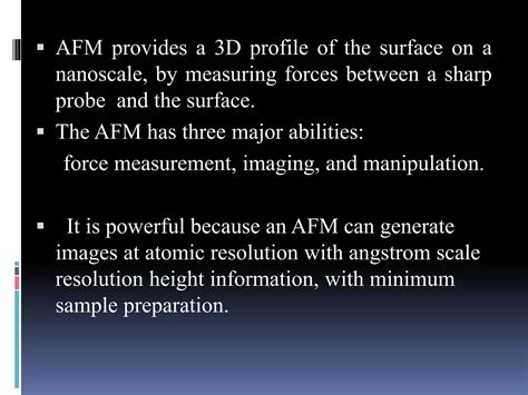 Image result for Atomic force microscopy AFM Principles