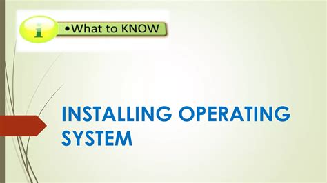 Image result for Installing Operating System