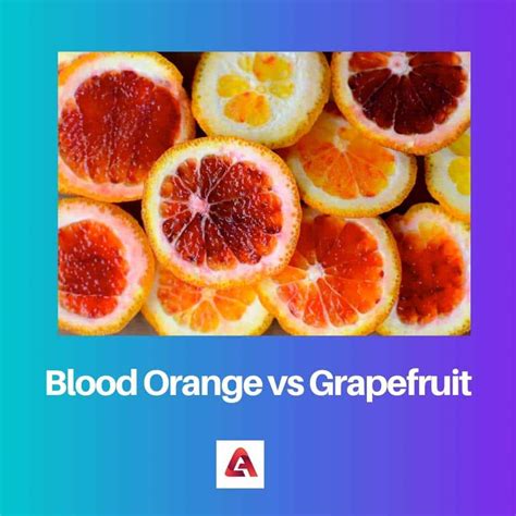 Blood Orange vs Grapefruit: Difference and Comparison