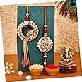 Buy CraftVatika Rakhi Gift for Brother Bhaiya Bhabhi with Ganesh ...