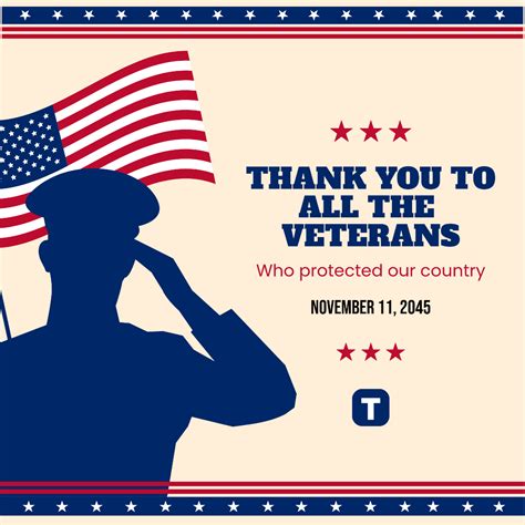 Free Veterans Day Templates to Edit Online