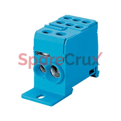 DB35BU | CONNECTWELL | 35 sq.mm Compact Distribution Terminal Block in ...