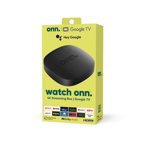 Google Tv Streamer Onn. Google TV 4K Streaming Box (2023) – 4K UHD ...