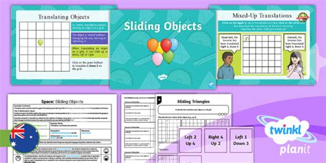 Year 5 Space: Translations Lesson 1