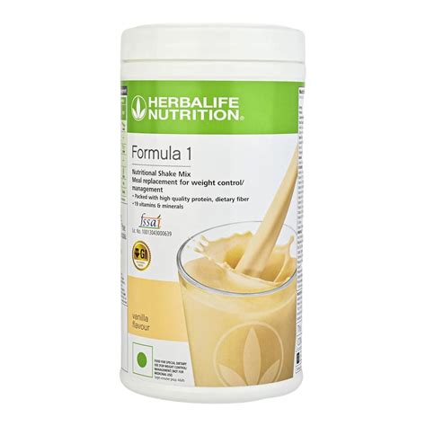 Herbalife Formula 1- Nutritional Shake Mix -Vanilla- 500 Gms : Amazon ...