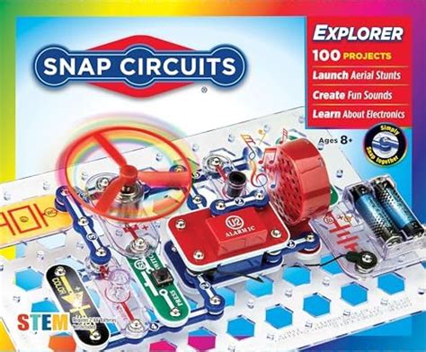 Snap Circuits Jr. Sc-100 - Kids, Multicolor : Amazon.in: Toys & Games