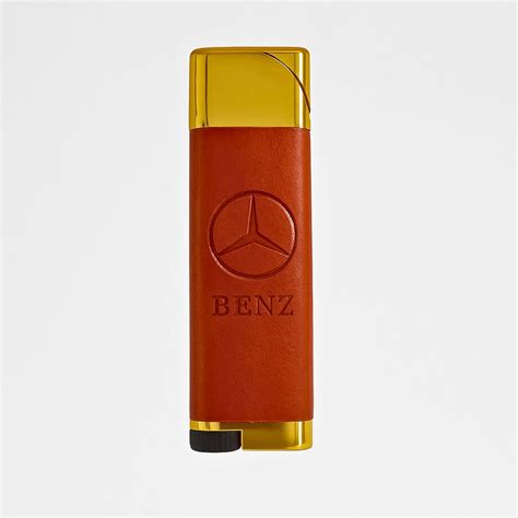 Brown Leather Benz Windproof Pocket Lighter | Jonnybaba – Jonnybaba ...