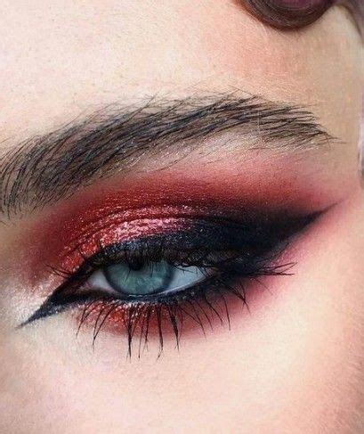 Image result for Red and Black Makeup Tutorial