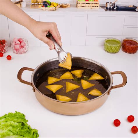 Multipurpose Copper Core Honeycomb Cooking Pot with Lid – 26cm, Shop Now