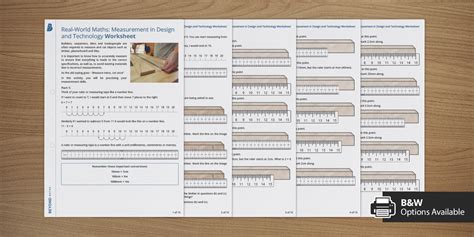Real World Maths - Measurement in Design and Technology