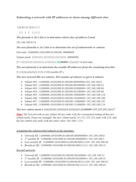 Image result for How to Create Subnets From IP Address