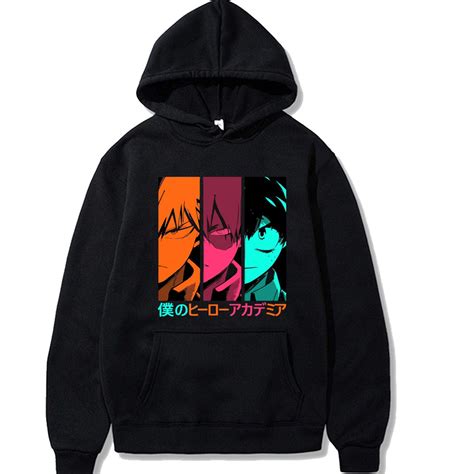 My Hero Academia Hoodie Boku No Hero Academia Deku Friends | Desertcart ...