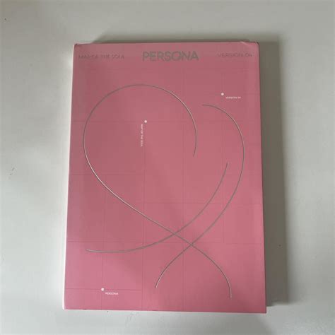 BTS Map of the soul: Persona album. Clear sun damage... - Depop