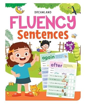 Fluency Sentences Book 3 for Kids Age 4 -7 Years | Kids Educational ...