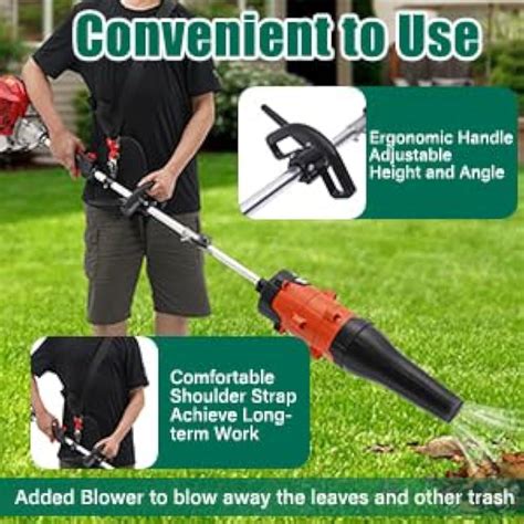 Knwigoe 52cc Power Broom for Artificial Turf 2.3HP Handheld India | Ubuy