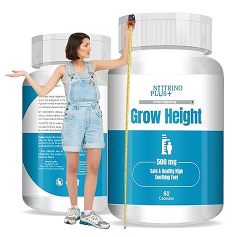 Buy NutrinoPlus Grow Height, Body Growth Support 500mg Height ...