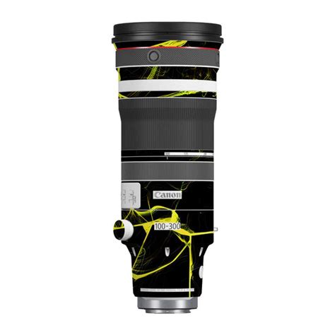 Plasma Grid Canon RF 100-300mm F/2.8 L IS USM Camera Lens Skin