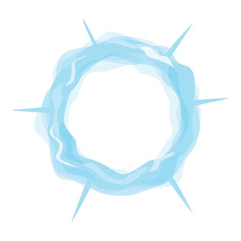 Blue energy ring glowing with power and motion 47563350 Vector Art at ...