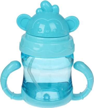 MOMSCAPE Baby Soft Straw Feeding Sipper Anti Spill Twin Handle Sippy ...