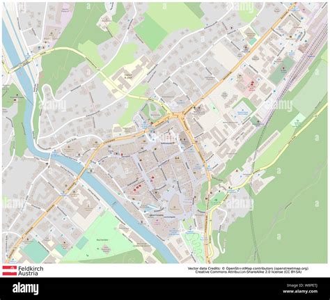 Feldkirch map hi-res stock photography and images - Alamy
