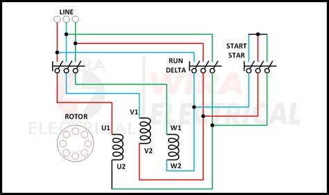 Star Delta Motor Connection 的图像结果
