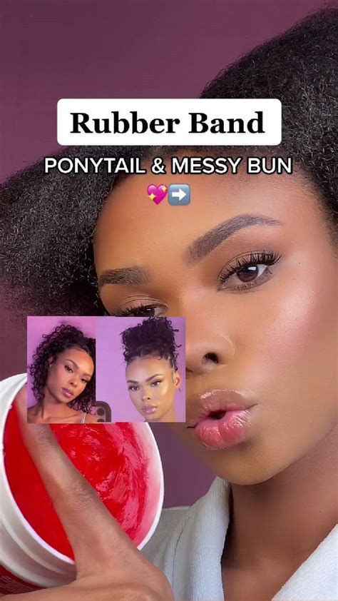 Image result for Ponytail Tutorials Adding Hair with Rubber Bands