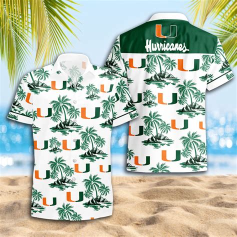 Miami Hurricanes Hawaii Shirt – Nousty